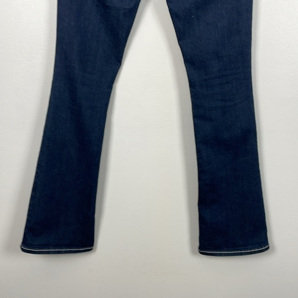 Miss Me Standard Boot Womens 30 Jeans Embroidered 5 Pocket Relaxed Blue Denim - Picture 5 of 9